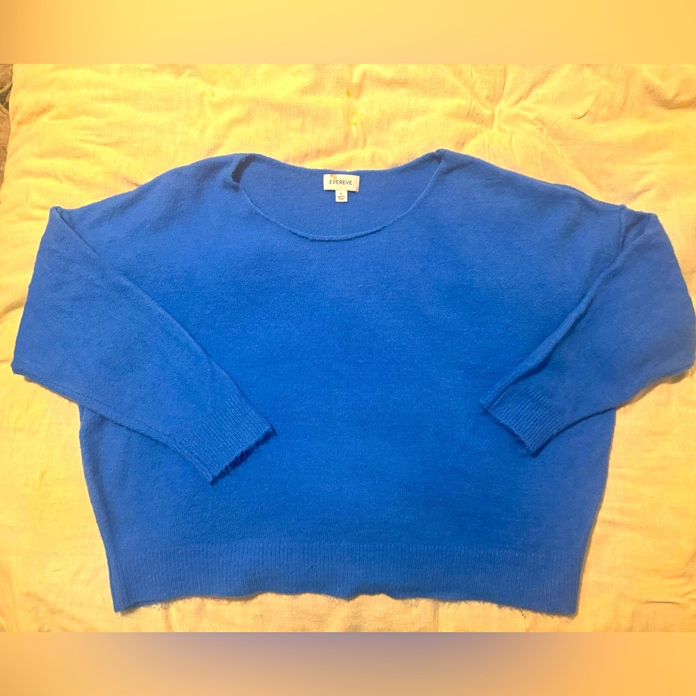 Evereve Jessie Off Shoulder Sweater Large